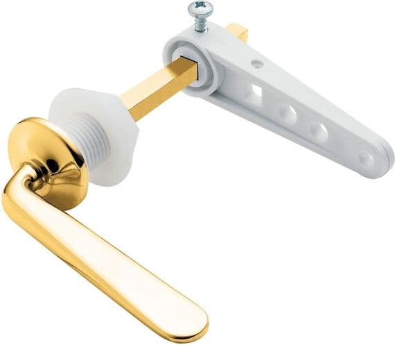 Deva CL01/501 Gold Toilet Cistern Lever Flush Handle
