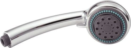 Deva HANM04 Chrome 5 Multi Function Round 82mm Shower Head Handset