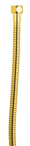 Deva HOS1.5CPS01/G 1.5m Gold Flexible Double Interlocked Shower Hose