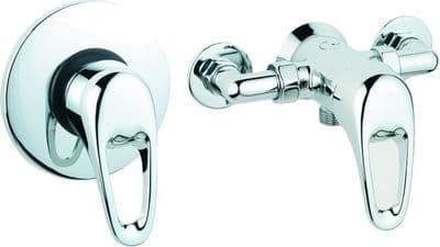 Deva LACVMANM03 Lace Chrome Exposed Concealed Manual Shower Mixer Valve