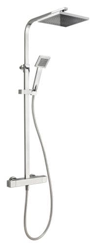 Deva SCTSDEF Savvi Chrome Cool Touch Bar Shower with Diverter to Head & Handset