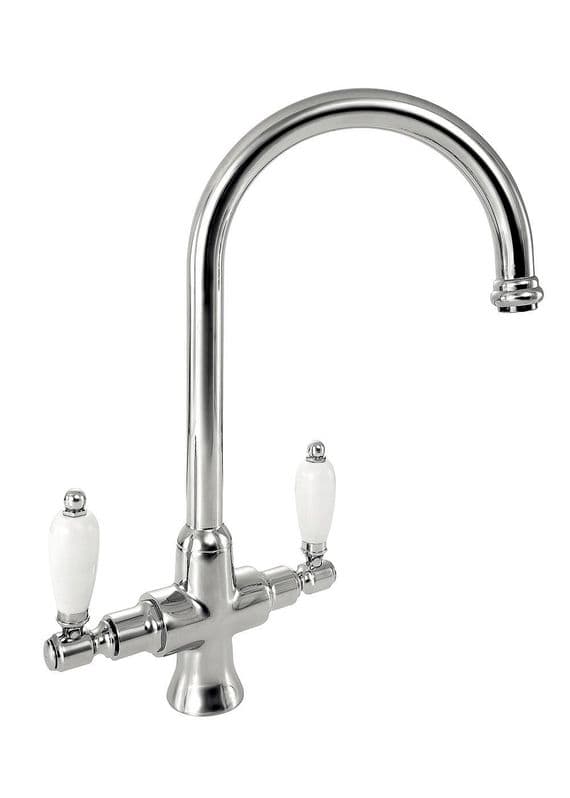 Deva SM056 Georgian Traditional Chrome Mono Kitchen Sink Mixer Tap