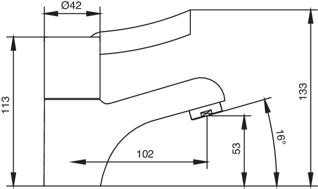 Deva SOL004 Sequential Chrome Mono Basin Mixer Tap