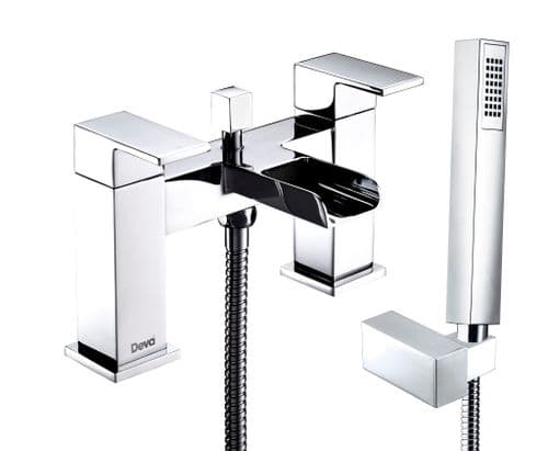 Deva SPA2106 Sparkle Waterfall Cascade Chrome Bath Shower Mixer Tap