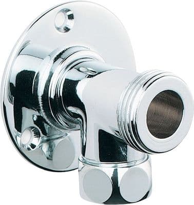 Deva SPE04 Chrome Exposed Pipework Elbows (pair) for Bar Shower Valves