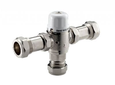 Deva TBV010 22mm Thermostatic Blending Valve TMV3