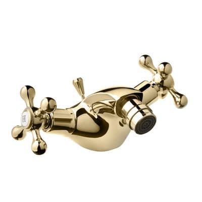 Deva TUD114/501 Tudor Gold Bidet Mixer Tap