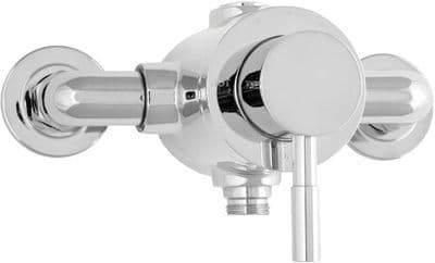 Deva VSNVSEQT01 Vision Chrome Thermostatic Exposed Sequential Bar Shower Mixer Valve