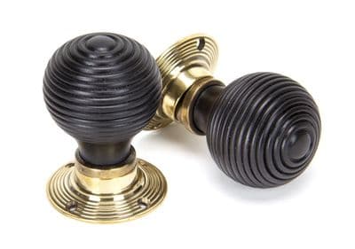 Ebony Door Knobs