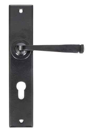 From The Anvil 33092 Black Large Avon 72mm Centre Euro Lock Set