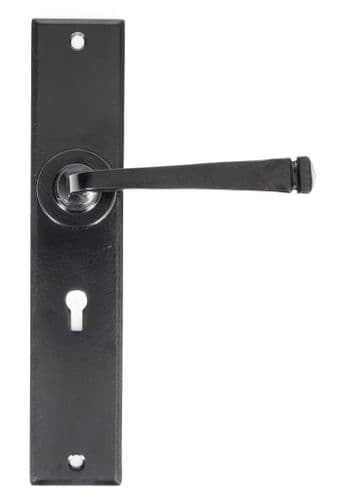 From The Anvil 33093 Black Large Avon Lever Lock Set