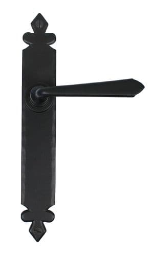 From The Anvil 33117 Black Cromwell Lever Latch Set