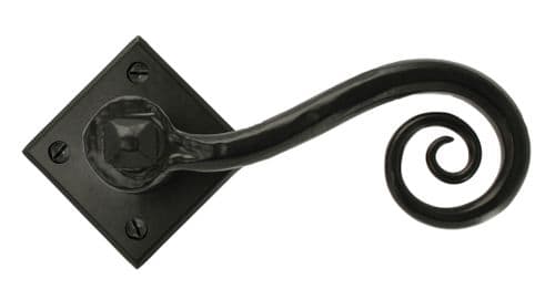 From The Anvil 33235 Black Monkeytail Lever on Rose Set (Diamond)