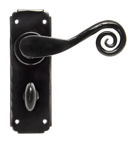 From The Anvil 33266 Black Monkeytail Lever Bathroom Set