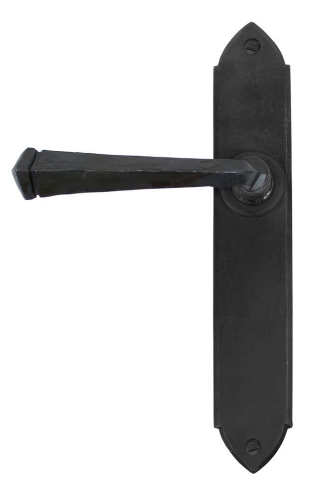From The Anvil 33270 Beeswax Gothic Lever Latch Set