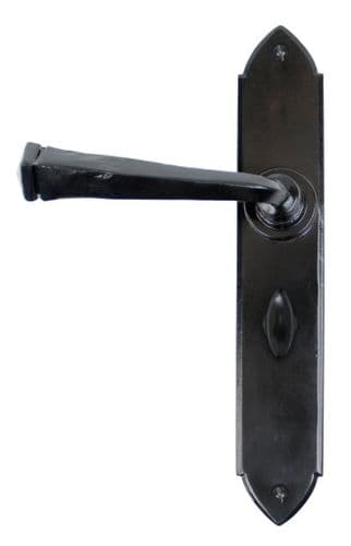 From The Anvil 33274 Black Gothic Lever Bathroom Set
