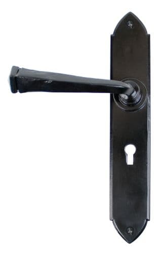 From The Anvil 33276 Black Gothic Lever Lock Set