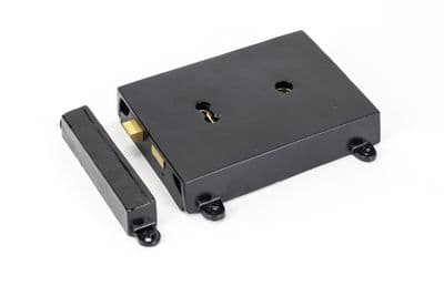 From The Anvil 33299 Black Rim Lock & Cast Iron Cover
