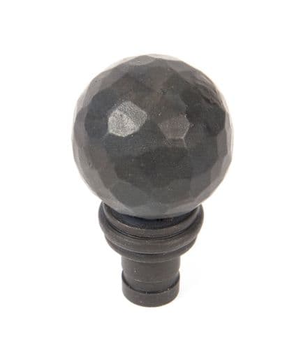 From The Anvil 33398 Beeswax Hammered Ball Curtain Finial (pair)
