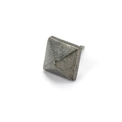 From The Anvil 33694 Pewter Pyramid Door Stud - Small