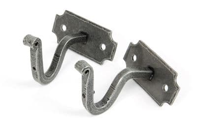 From The Anvil 33736 Pewter Mounting Bracket (pair)