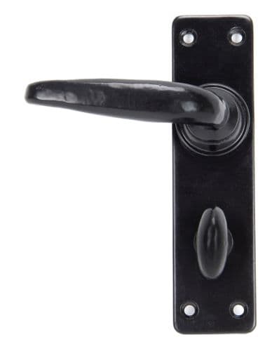 From The Anvil 33822 Black Smooth Lever Bathroom Set
