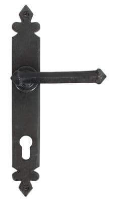 From The Anvil 33854 Beeswax Tudor Lever Espag. Lock Set