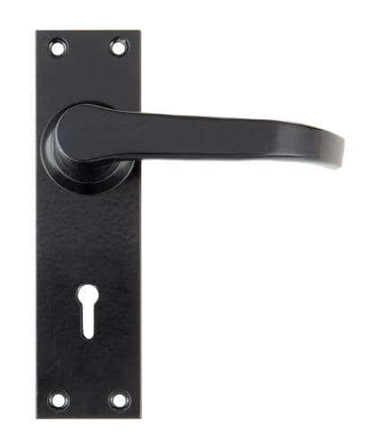 From The Anvil 33877 Black Deluxe Lever Lock Set