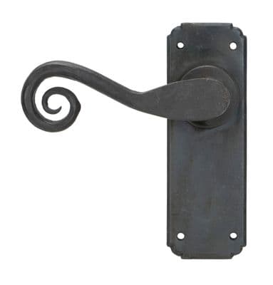 From The Anvil 33901 Beeswax Monkeytail Lever Latch Set