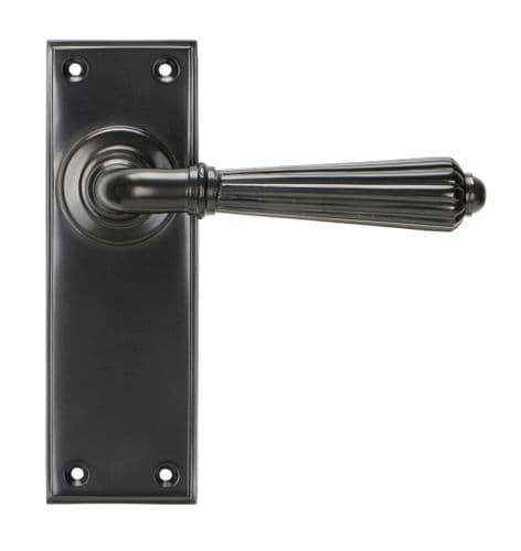 From The Anvil 45329 Aged Bronze Hinton Lever Latch Set