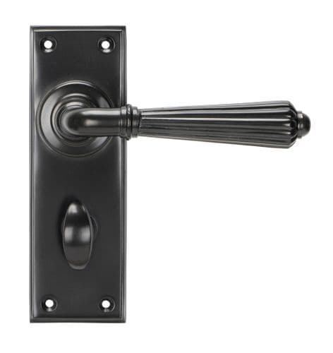 From The Anvil 45330 Aged Bronze Hinton Lever Bathroom Set