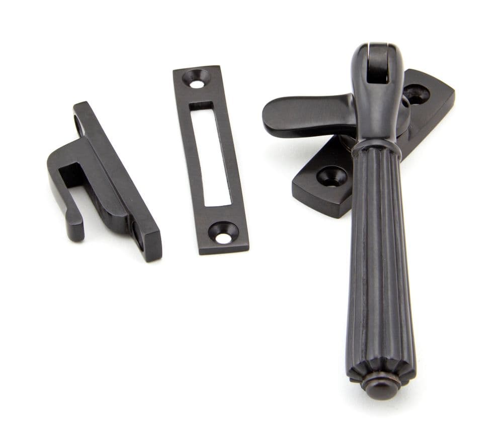 From The Anvil 45342 Aged Bronze Locking Hinton Fastener