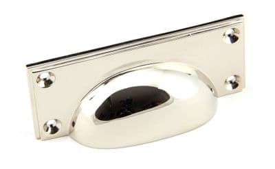 From The Anvil 45401 Polished Nickel Art Deco Drawer Pull