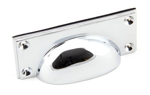 From The Anvil 45402 Polished Chrome Art Deco Drawer Pull