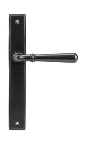From The Anvil 45418 Aged Bronze Newbury Slimline Lever Latch Set
