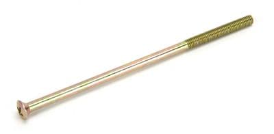 From The Anvil 45422 Polished Brass M5 x 120mm Male Bolt