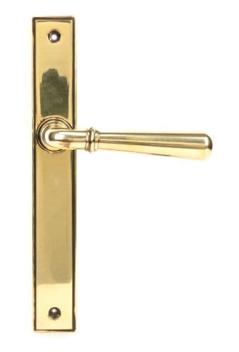 From The Anvil 45429 Aged Brass Newbury Slimline Lever Latch Set