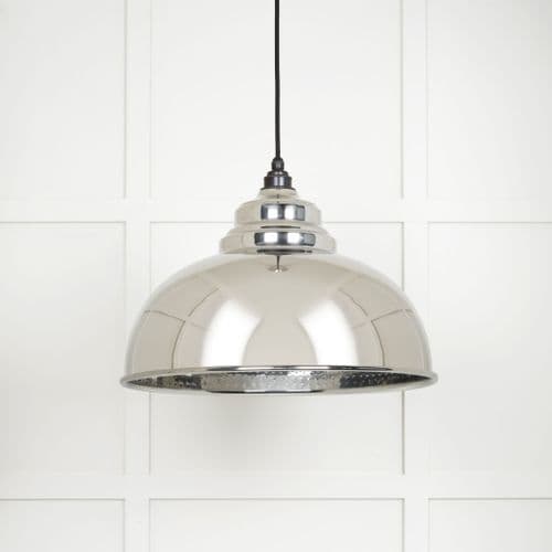 From The Anvil 45472 Hammered Nickel Harborne Pendant