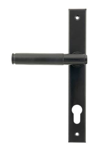 From The Anvil 45527 Black Brompton Slimline Lever Espag. Lock Set