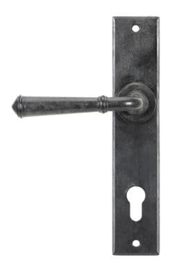 From The Anvil 45590 External Beeswax Regency Lever Espag. Lock Set