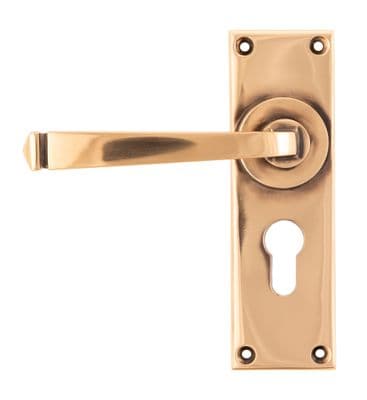 From The Anvil 45790 Polished Bronze Avon Lever Euro Set