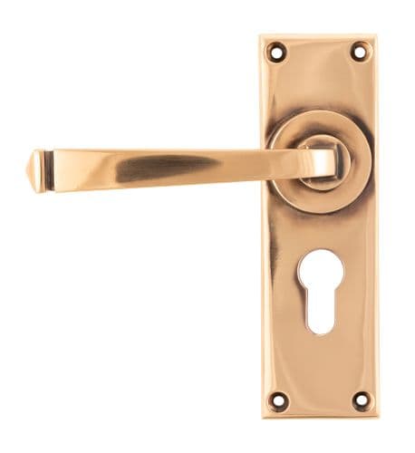 From The Anvil 45790 Polished Bronze Avon Lever Euro Set