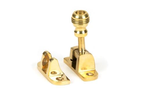 From The Anvil 45947 Polished Brass Prestbury Brighton Fastener (Radiused)