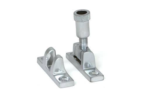 From The Anvil 45966 Satin Chrome Brompton Brighton Fastener - Narrow (Square)