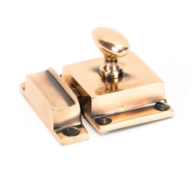 From The Anvil 46050 Polished Bronze Cabinet Latch