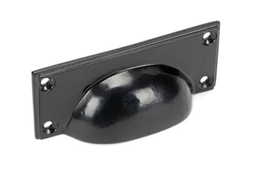 From The Anvil 46135 Black Art Deco Drawer Pull