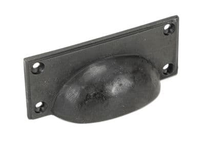 From The Anvil 46136 Beeswax Art Deco Drawer Pull
