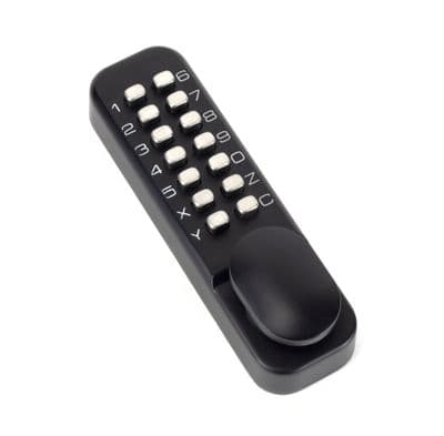 From The Anvil 46287 Black Digital Keypad Lock + 60mm Backset Latch Bolt