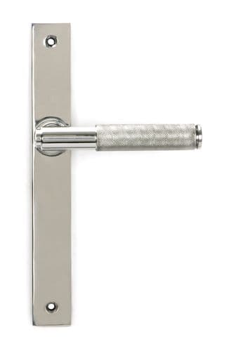 From The Anvil 46410 Polished Marine SS (316) Brompton Slimline Lever Espag. Latch Set