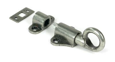 From The Anvil 46503 Pewter Fanlight Catch with two Keeps